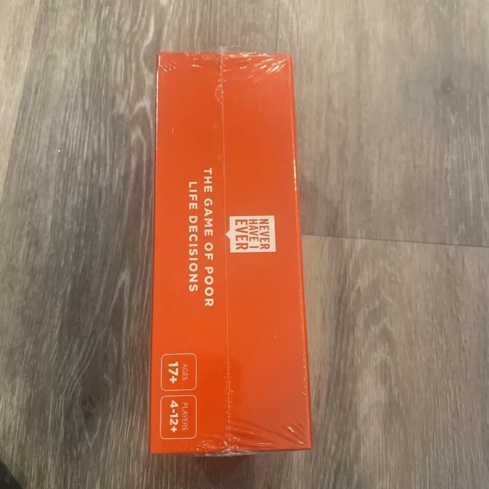 Never Have I Ever the Game of Poor Life Decisions Card Game 2019